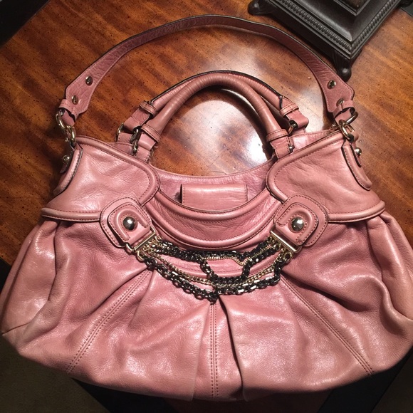 Marciano Handbags - VINTAGE Y2K Marciano blush Pink leather bag boho